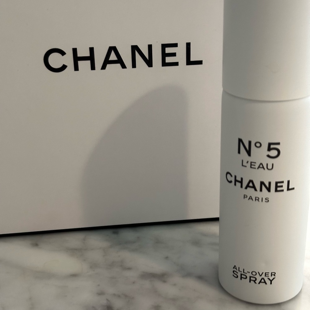 Chanel No 5 L’eau Paris All-Over Spray 5 oz 3/4 Full